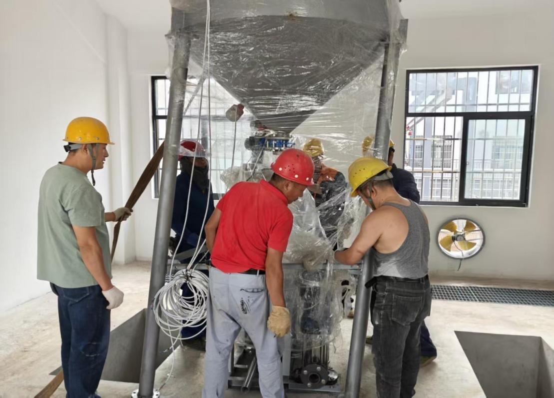 木镇水厂建设工程进入冲刺阶段  民生供水保障再升级